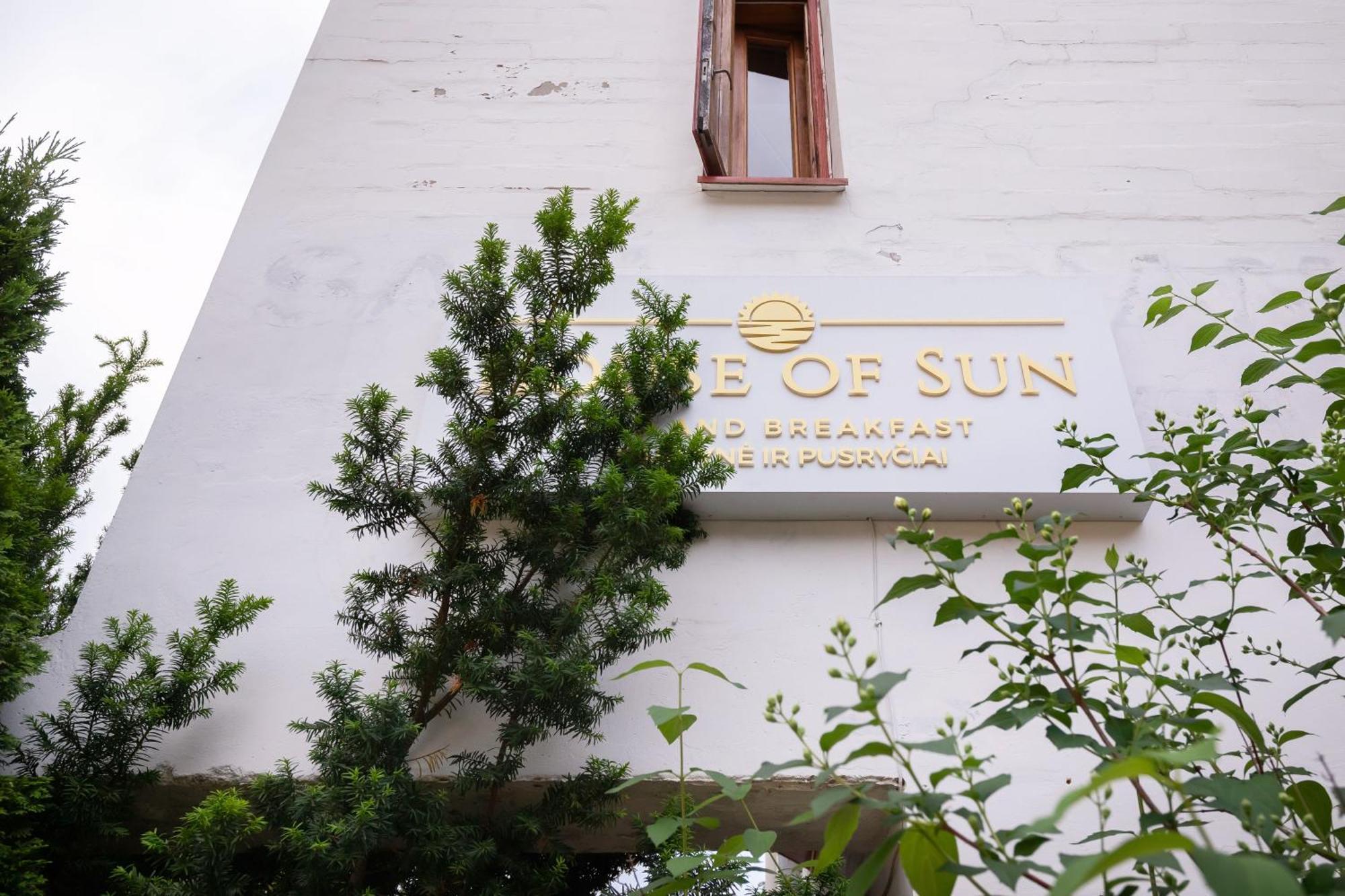 Bed and Breakfast House Of Sun Вильнюс Экстерьер фото